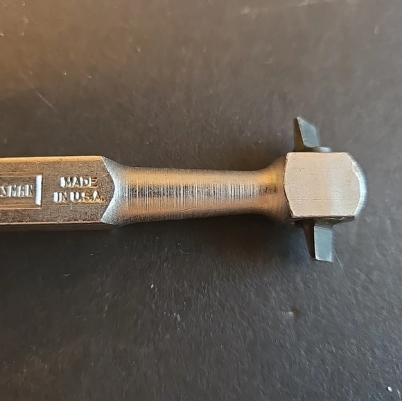 Vintage Craftsman No. 4110 4-Way Offset Straight Slotted Screwdriver Made in USA - Picture 4 of 5